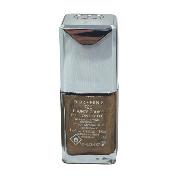 Dior Vernis Limited-Ed. Nail Lacquer - Bronze Cruise 726 - 7 ml / 0.23 fl oz - Picture 2 of 2